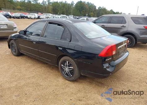 2002 Honda Civic Ex из США, поврежденный, VIN 2HGES26752H562802